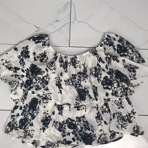 Off the Shoulder Floral Top